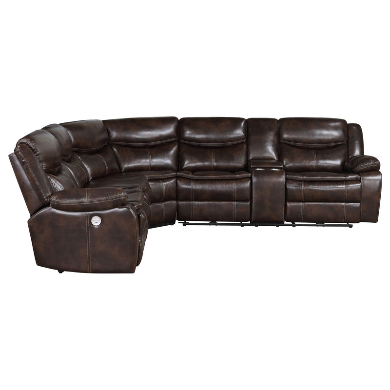 Coaster Furniture Sectionals Power Recline 610190P IMAGE 4