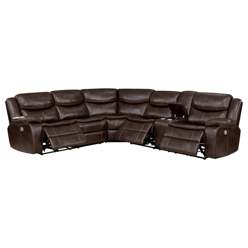 Coaster Furniture Sectionals Power Recline 610190P IMAGE 5