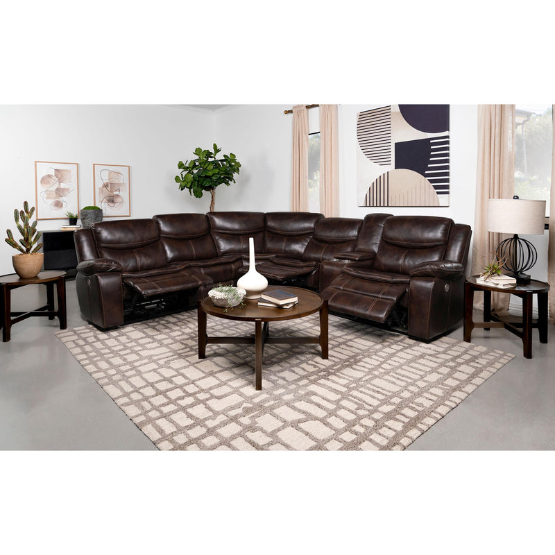 Coaster Furniture Sectionals Power Recline 610200P IMAGE 3