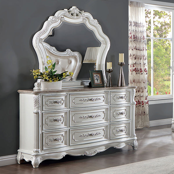Furniture of America Rosalind 9-Drawer Dresser CM7243WH-D IMAGE 1