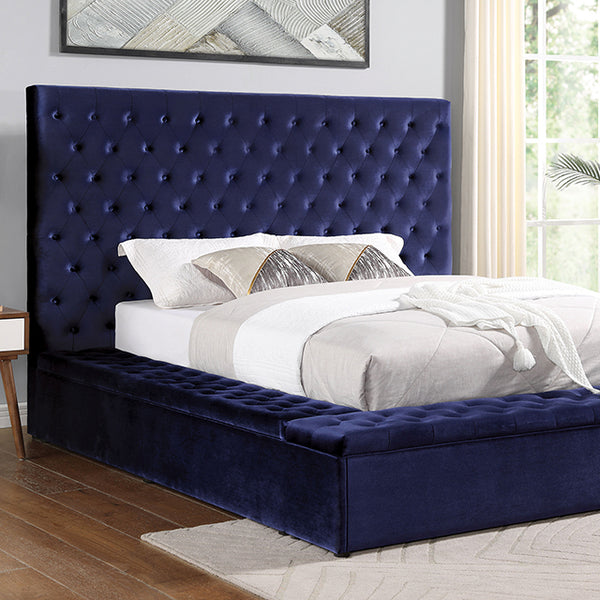 Furniture of America Golati Queen Bed CM7895BL-Q-BED IMAGE 1