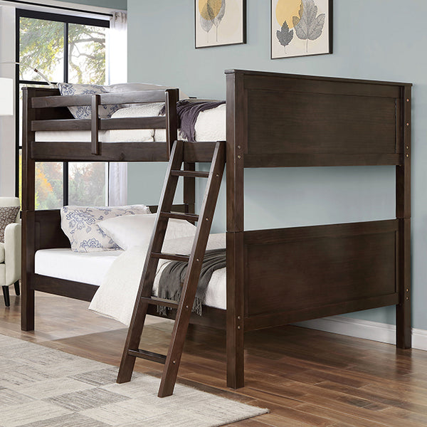 Furniture of America Kids Beds Bunk Bed CM-BK658WN-FF-BED IMAGE 1