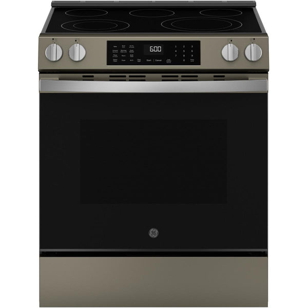 GE 30-inch Slide-in Electric Range with Convection Technology GRS600AVES IMAGE 1