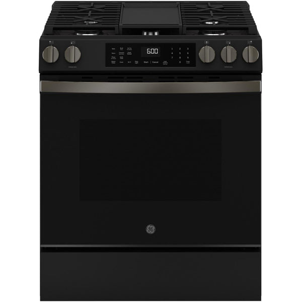 GE 30-inch Slide-in Gas Range with WiFi GGS600AVDS IMAGE 1
