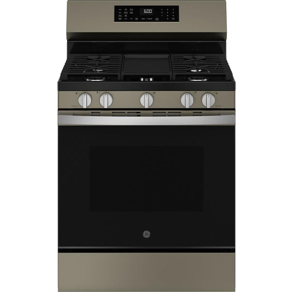 GE 30-inch Freestanding Gas Range with Convection Technology GGF600AVES IMAGE 1