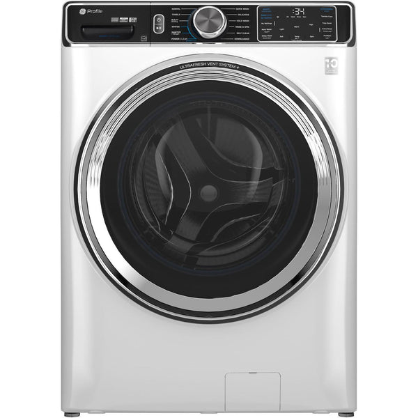 GE Profile 5.3 cu. ft. Front Loading Washer with Microban® Antimicrobial Technology PFW870SSVWW IMAGE 1