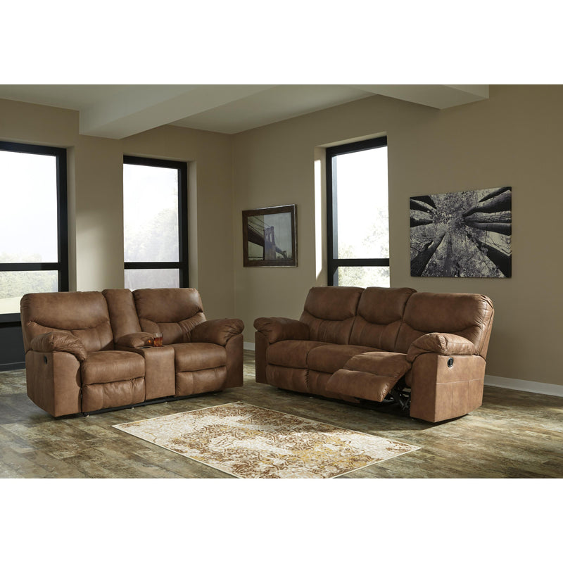 Signature Design by Ashley Boxberg 33802U1 2 pc Reclining Living Room Set IMAGE 4