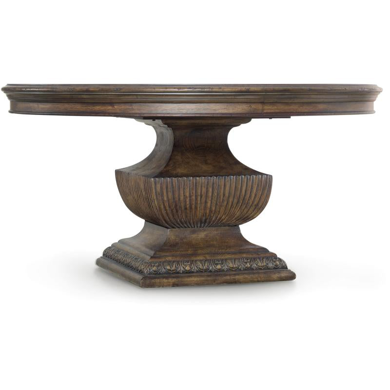 Hooker Furniture Round Rhapsody Dining Table with Pedestal Base 5070-75203 IMAGE 1