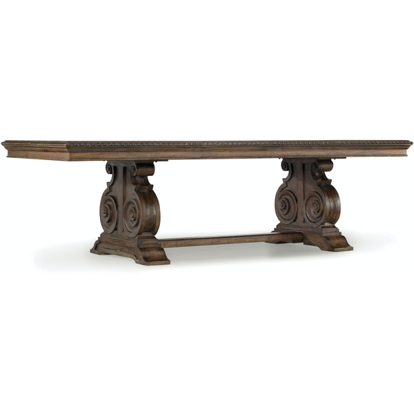Hooker Furniture Rhapsody Dining Table with Trestle Base 5070-75207 IMAGE 1