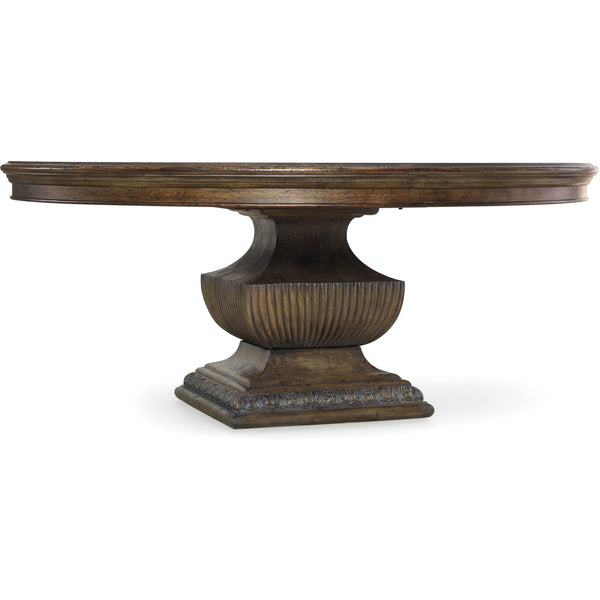 Hooker Furniture Round Rhapsody Dining Table with Pedestal Base 5070-75213 IMAGE 1