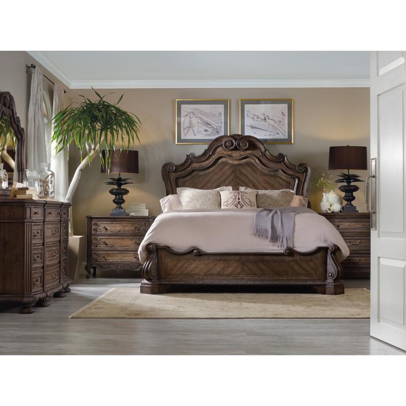 Hooker Furniture Rhapsody California King Panel Bed 5070-90260 IMAGE 4