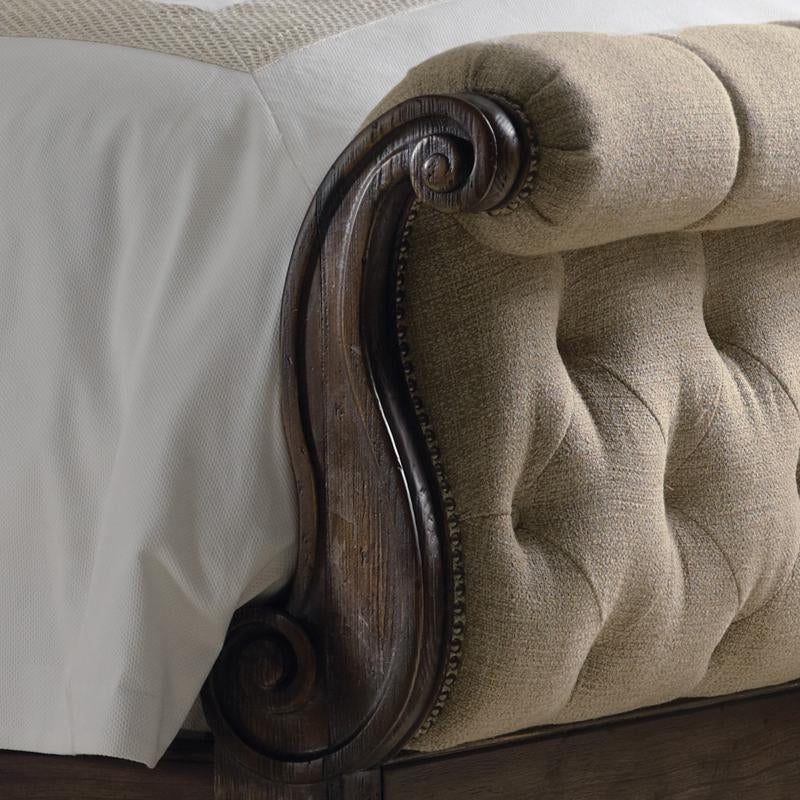 Hooker Furniture Rhapsody California King Upholstered Sleigh Bed 5070-90560 IMAGE 3