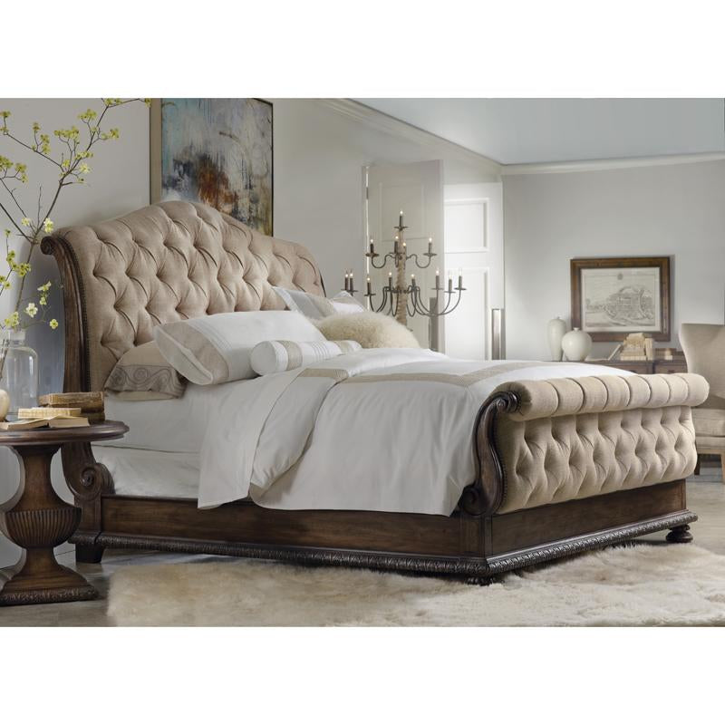 Hooker Furniture Rhapsody King Upholstered Sleigh Bed 5070-90566 IMAGE 4