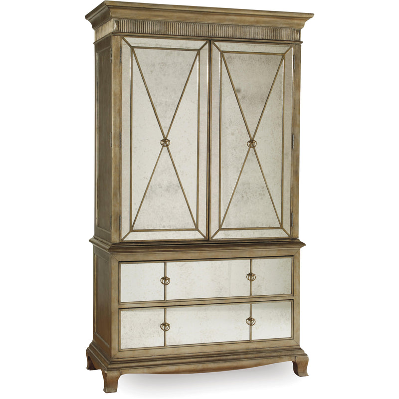 Hooker Furniture Sanctuary 2-Drawer Armoire 3016-90013 IMAGE 1