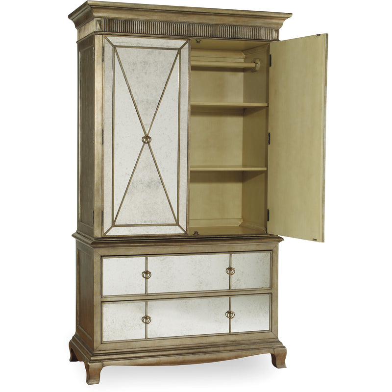 Hooker Furniture Sanctuary 2-Drawer Armoire 3016-90013 IMAGE 2