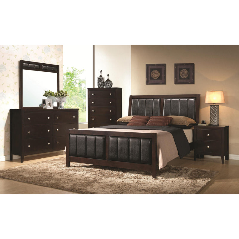 Coaster Furniture Carlton King Upholstered Bed 202091KE IMAGE 2