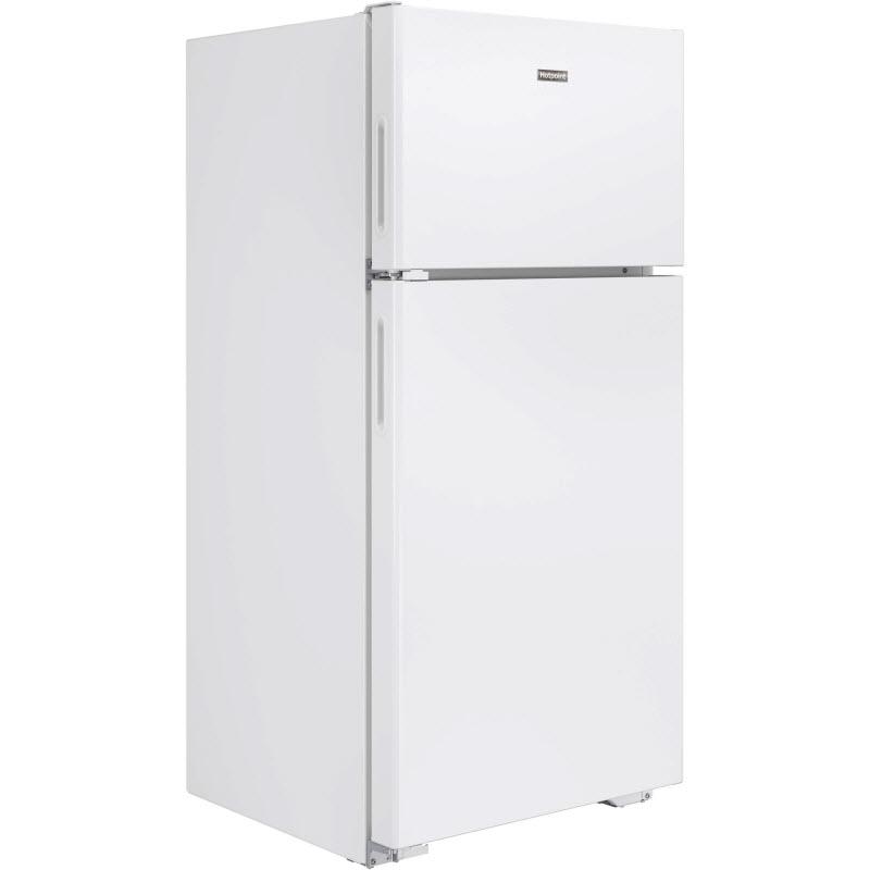 Hotpoint 28-inch, 14.6 cu. ft. Top Freezer Refrigerator HPE15BTHWW IMAGE 2