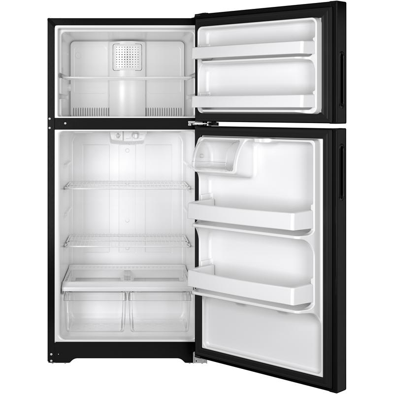 Hotpoint 28-inch, 14.6 cu. ft. Top Freezer Refrigerator HPS15BTHRBB IMAGE 4