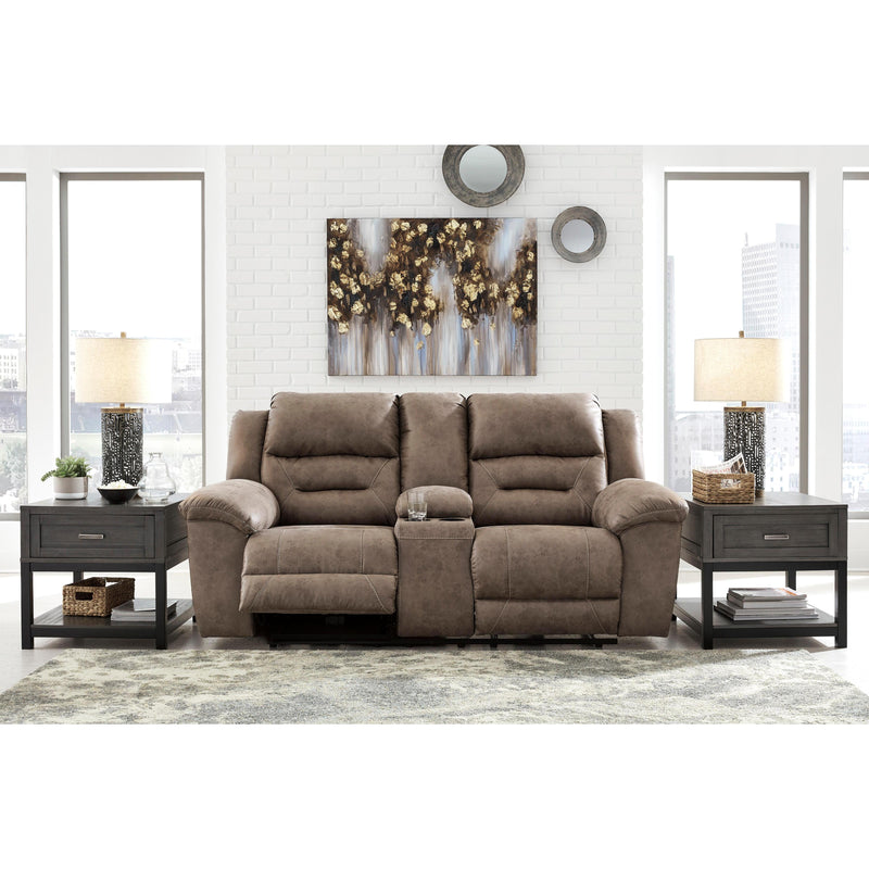 Signature Design by Ashley Stoneland 39905U1 2 pc Reclining Living Room Set IMAGE 4