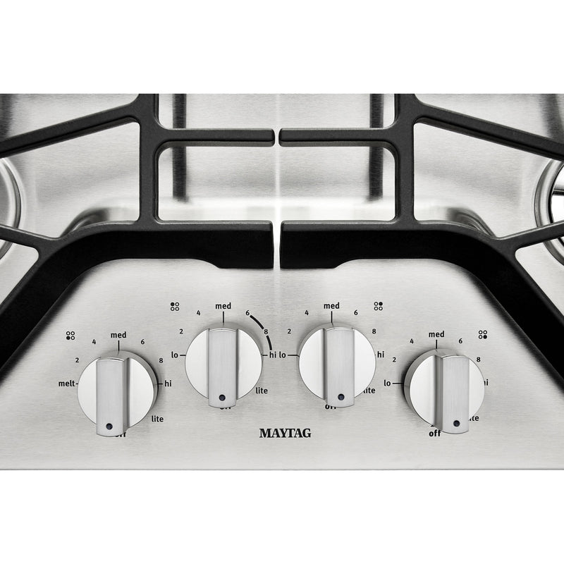 Maytag 30-inch Built-In Gas Cooktop MGC7430DS IMAGE 3
