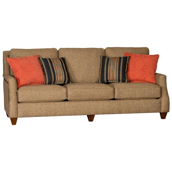Mayo Furniture Stationary Fabric Sofa 6200F10 Sofa - Showstopper Timber IMAGE 1