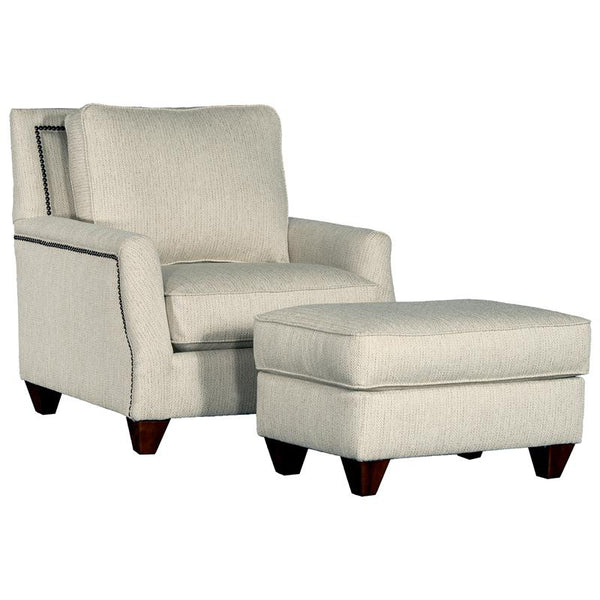 Mayo Furniture Stationary Fabric Chair 6200F40 Chair - Clarion Cream IMAGE 1