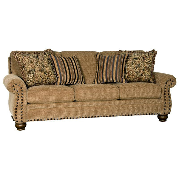 Mayo Furniture Stationary Fabric Sofa 9780F10 Sofa - Rogue Classic IMAGE 1