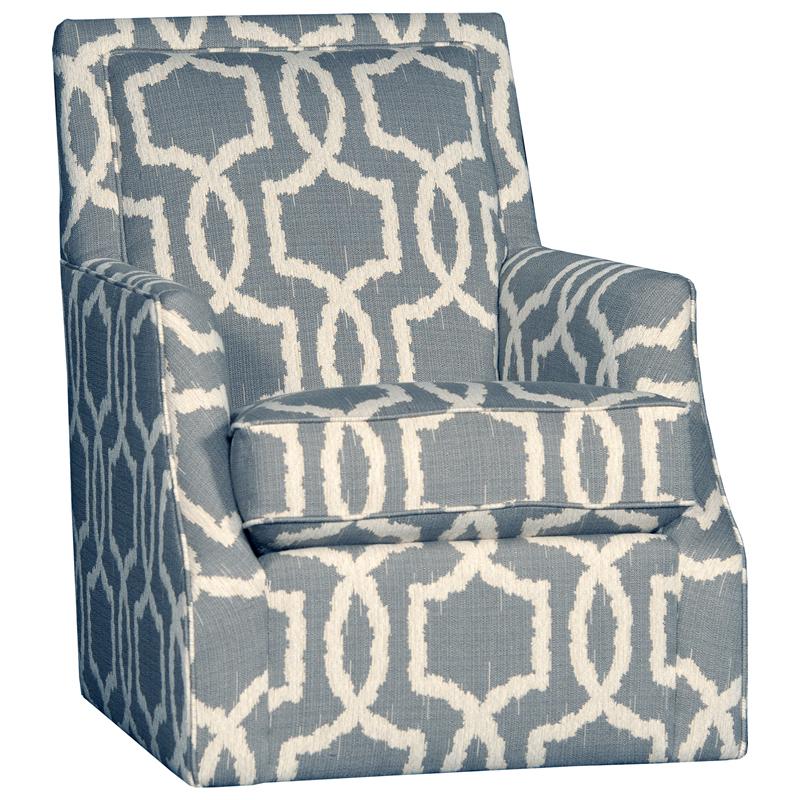Mayo Furniture Swivel Fabric Chair 2325F42 Swivel - Kidada Pewter IMAGE 1