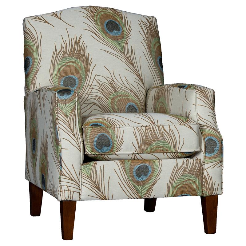 Mayo Furniture Stationary Fabric Chair 3725F40 Chair - Venice Plumage IMAGE 1