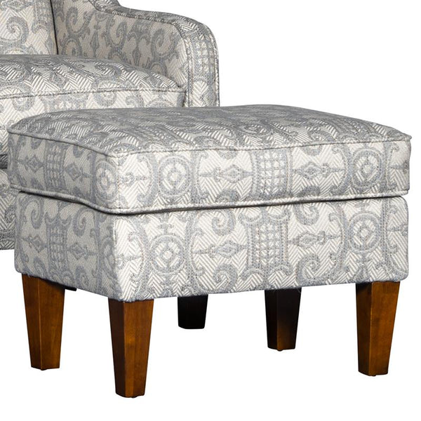 Mayo Furniture Fabric Ottoman 5520F50 Ottoman - Thedora Linen IMAGE 1