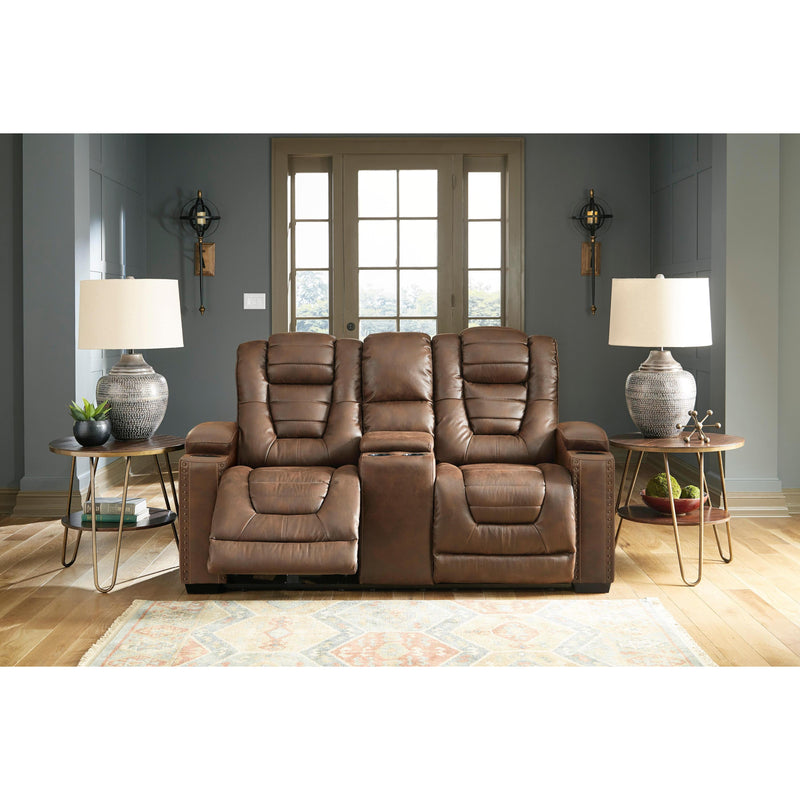 Signature Design by Ashley Owner's Box 24505 3 pc Power Reclining Living Room Set IMAGE 3