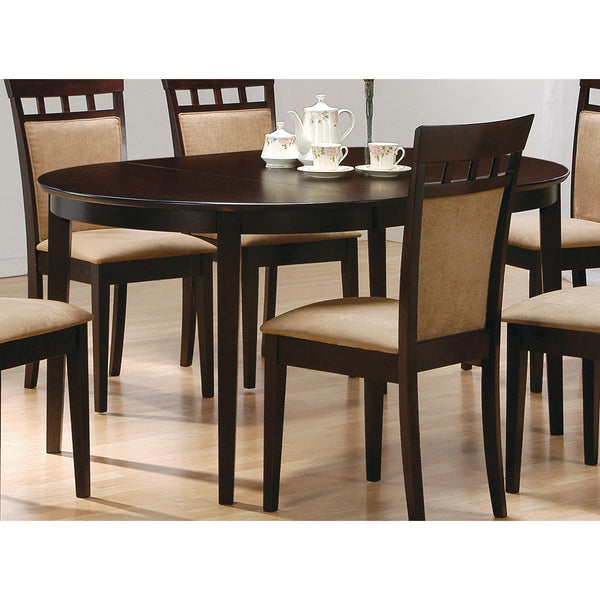 Coaster Furniture Oval Mix and Match Dining Table 100770 IMAGE 1