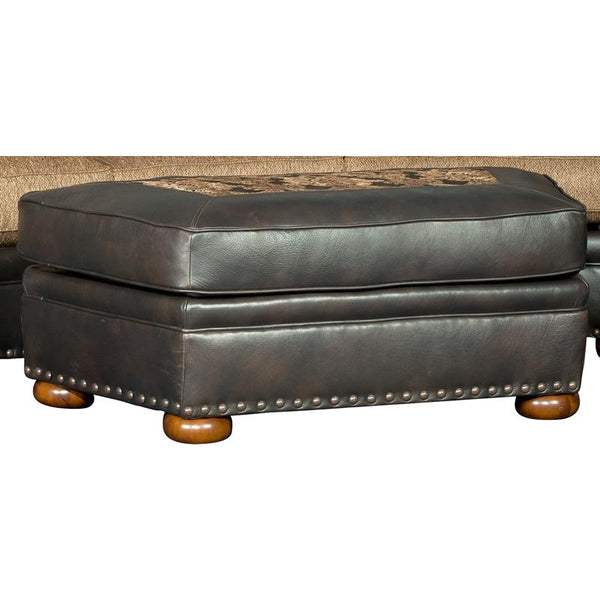 Mayo Furniture Leather Ottoman 7500LFAL51 Table Ottoman - Bourbon Street Creole IMAGE 1