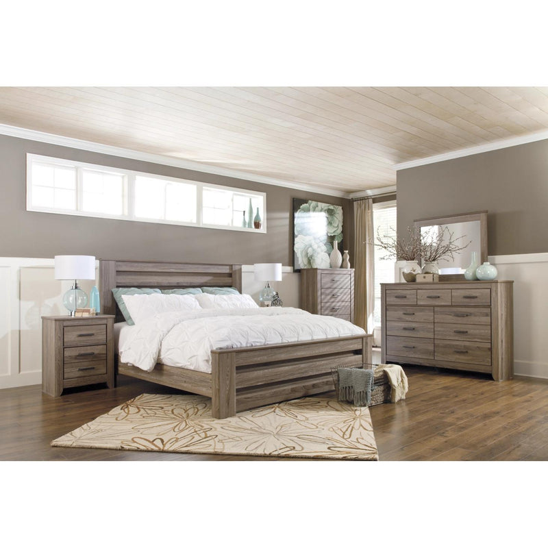 Signature Design by Ashley Zelen Queen Poster Bed B248-67/B248-64/B248-98 IMAGE 3