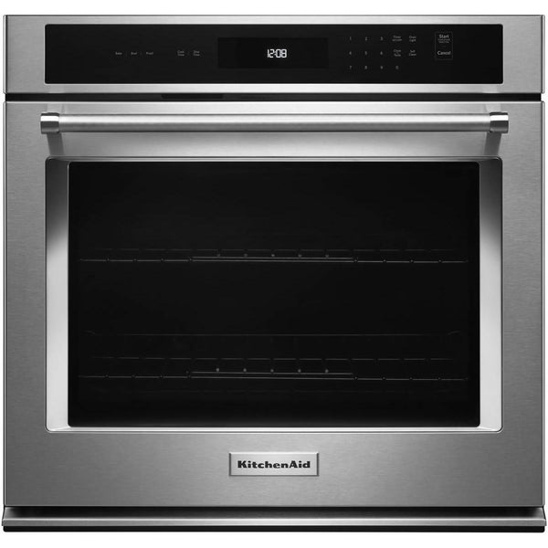 KitchenAid 30-inch, 5 cu. ft. Built-in Single Wall Oven KOST100ESS IMAGE 1