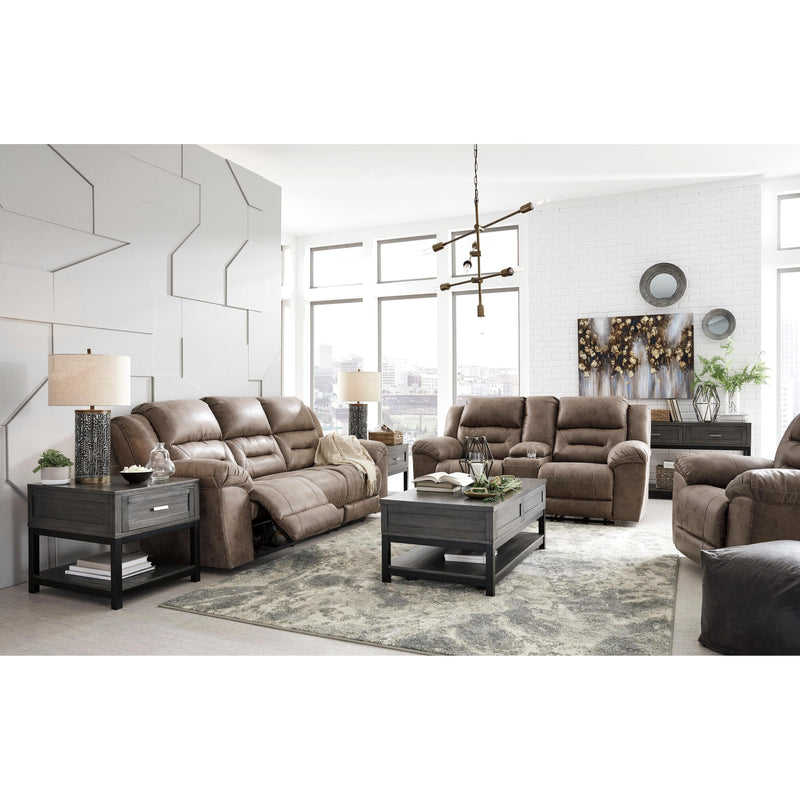 Signature Design by Ashley Stoneland 39905 3 pc Reclining Living Room Set IMAGE 1