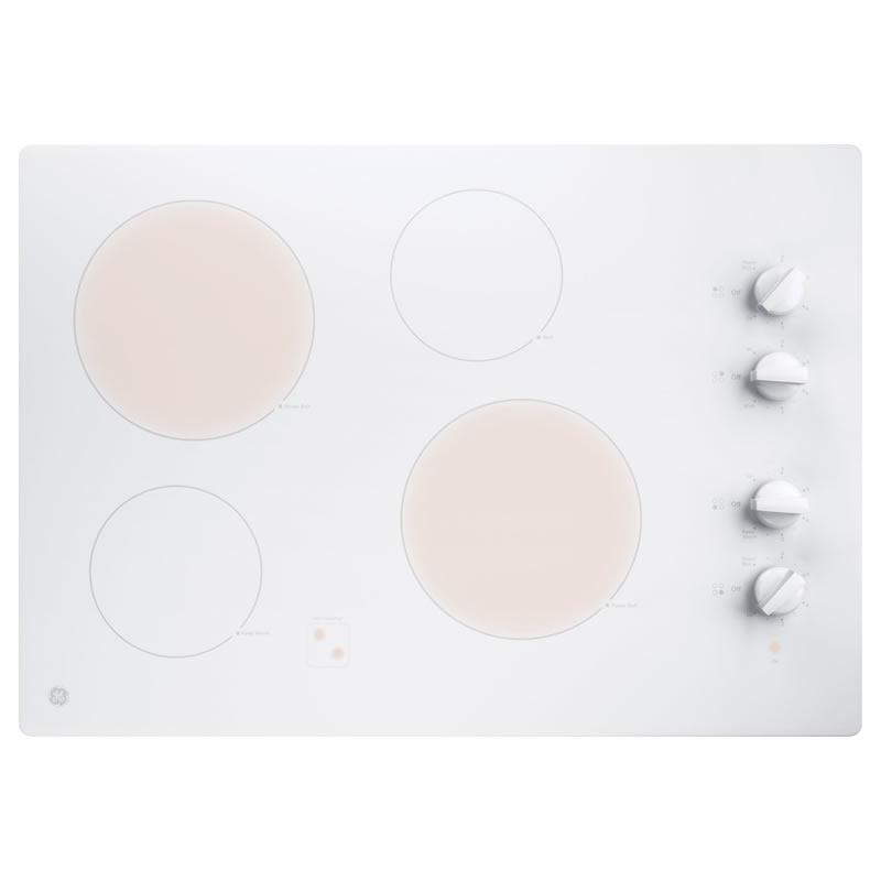 GE 30-inch Built-In Electric Cooktop JP3030TJWW IMAGE 3