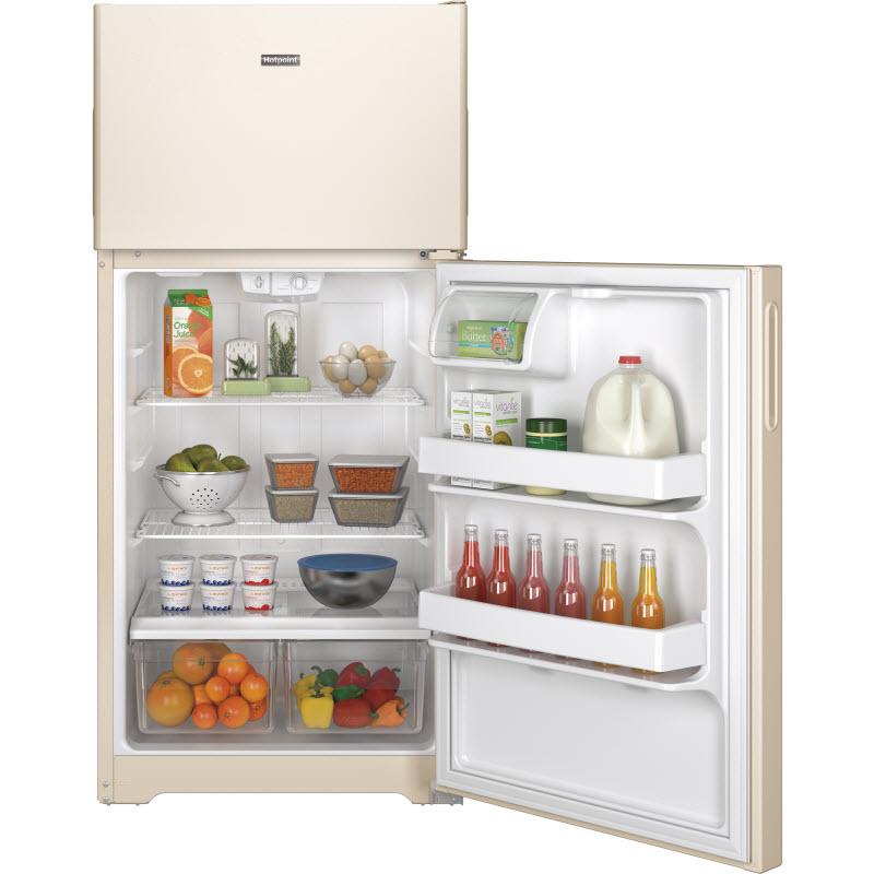 Hotpoint 28-inch, 14.6 cu. ft. Top Freezer Refrigerator HPS15BTHRCC IMAGE 5