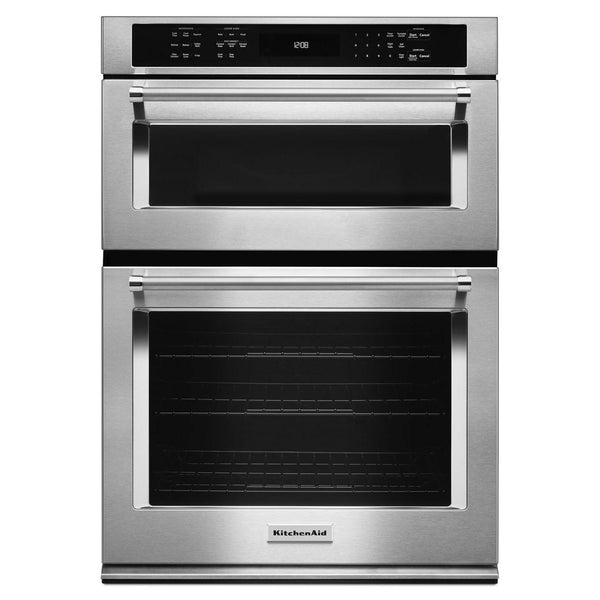 KitchenAid 30-inch, 6.4 cu.ft. Built-in Combination Wall Oven with Convection Technology KOCE500ESS IMAGE 1