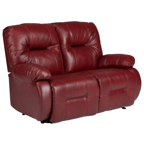Best Home Furnishings Brinley Reclining Leather Loveseat L700CA4 73208L IMAGE 1