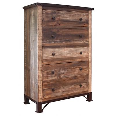 International Furniture Direct 5-Drawer Chest IFD966CHEST IMAGE 1