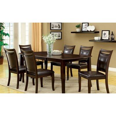 Furniture of America Square Woodside II Counter Height Dining Table CM3024PT IMAGE 3