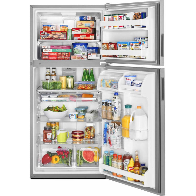 Maytag 33-inch, 20.5 cu. ft. Top Freezer Refrigerator MRT311FFFZ IMAGE 3