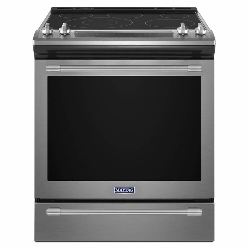 Maytag 30-inch Slide-In Electric Range MES8800FZ IMAGE 1