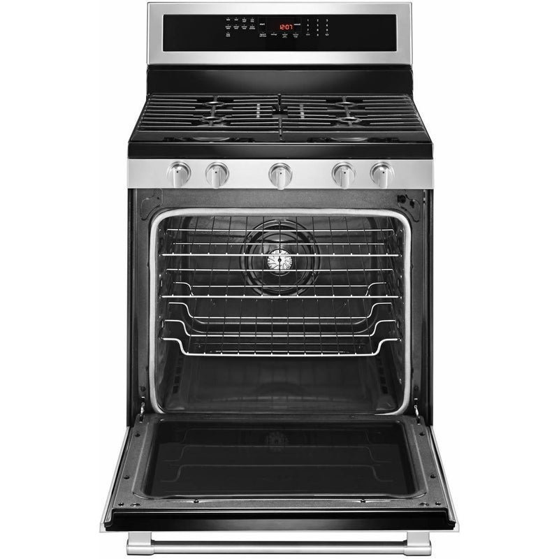 Maytag 30-inch Freestanding Gas Range with True Convection Technology MGR8800FZ IMAGE 2