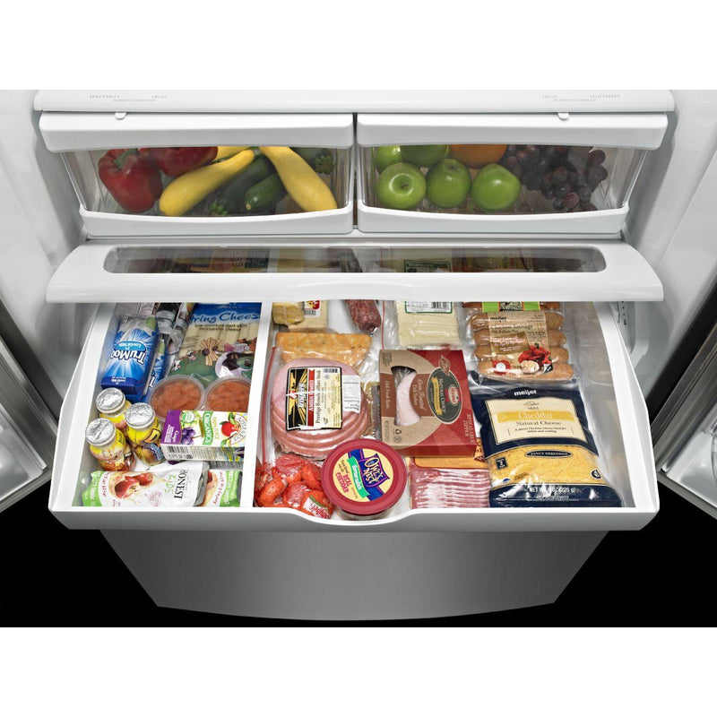 Maytag 33-inch, 22.1 cu. ft. French 3-Door Refrigerator with Ice MFF2258FEZ IMAGE 4