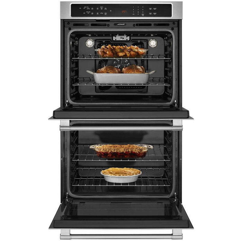 Maytag 27-inch, 8.6 cu. ft. Built-in Double Wall Oven with Convection MEW9627FZ IMAGE 3