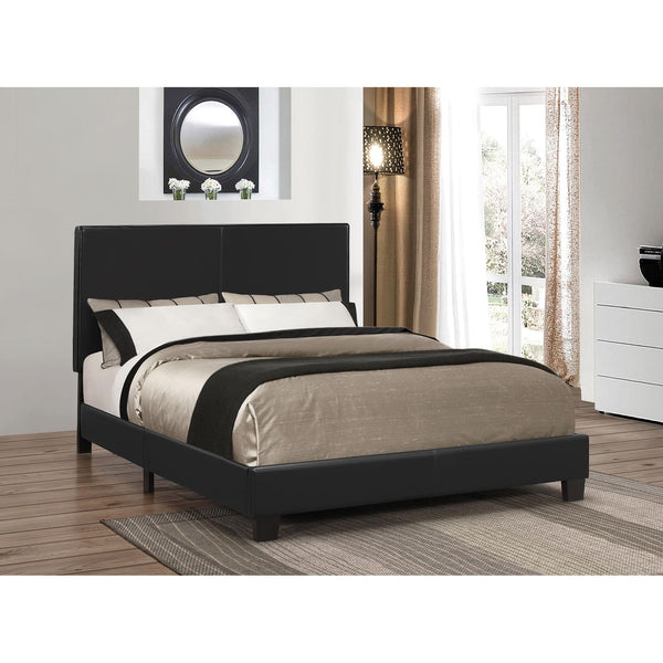 Coaster Furniture Mauve Queen Upholstered Platform Bed 300558Q IMAGE 1