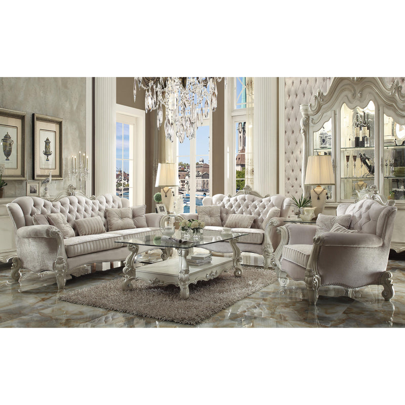 Acme Furniture Versailles Stationary Fabric Sofa 52105 IMAGE 2