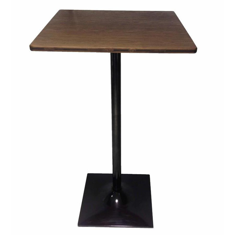 Coaster Furniture Square Pub Height Dining Table with Pedestal Base 100730 IMAGE 1